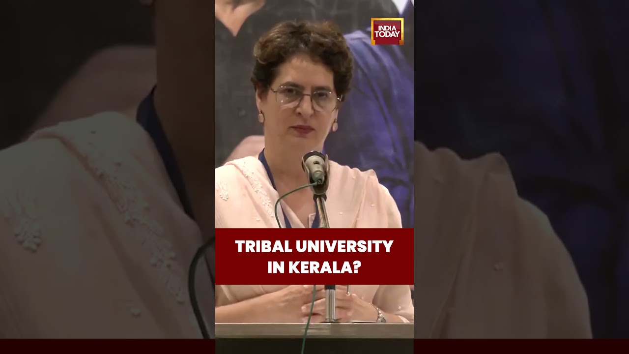 Priyanka Gandhi Announces Big Plan for Tribal Students | Kerala University #congress #tribalunity