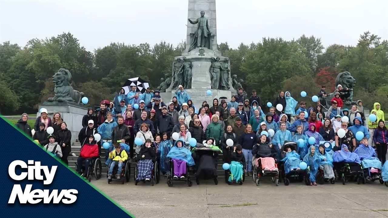 Montrealers show support to parents of polyhandicap children