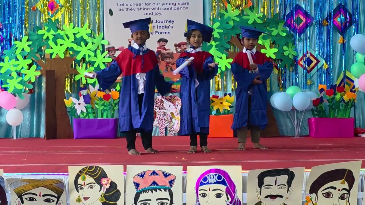 Kidzee Rajanukunte pre school Graduation day