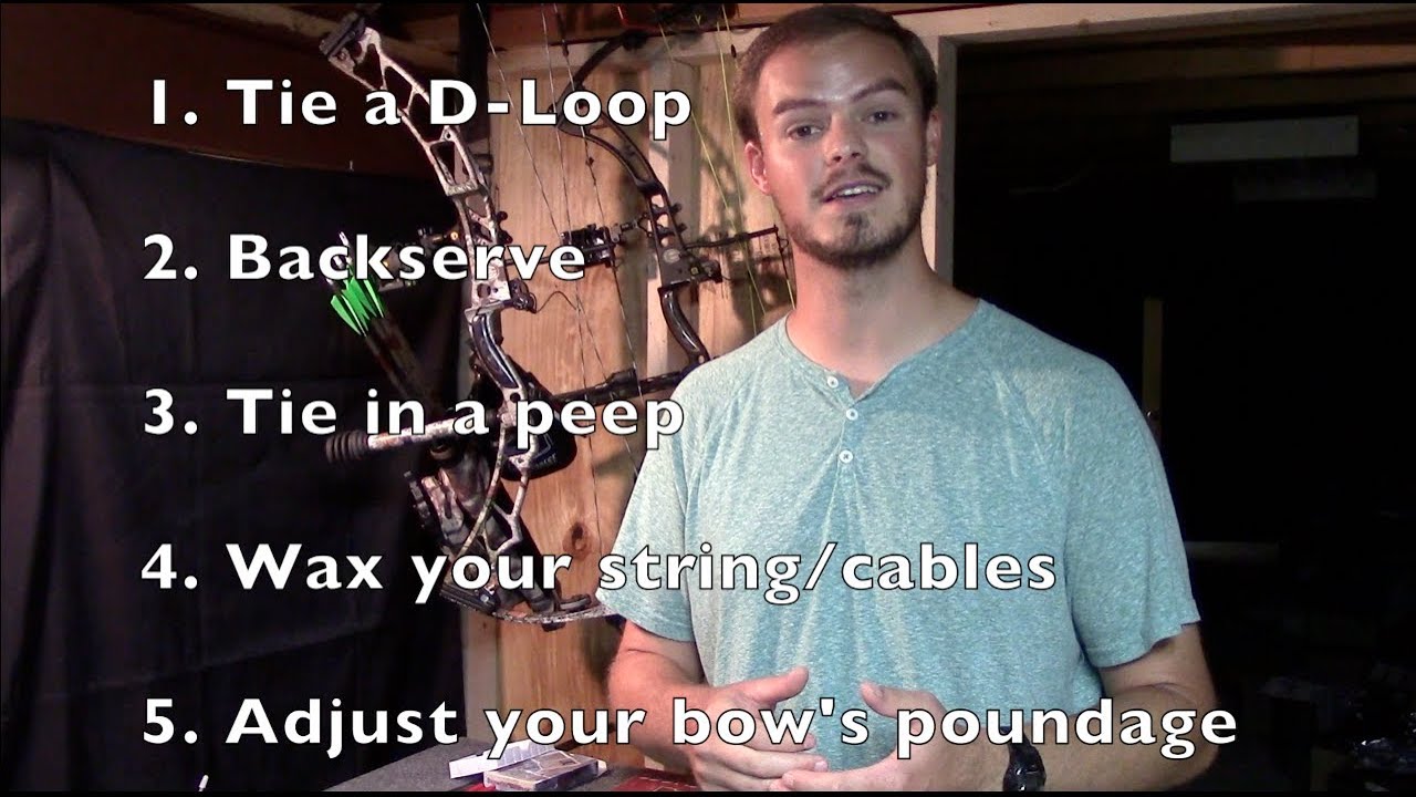 Five MUST KNOW Compound Bow Maintenance Skills