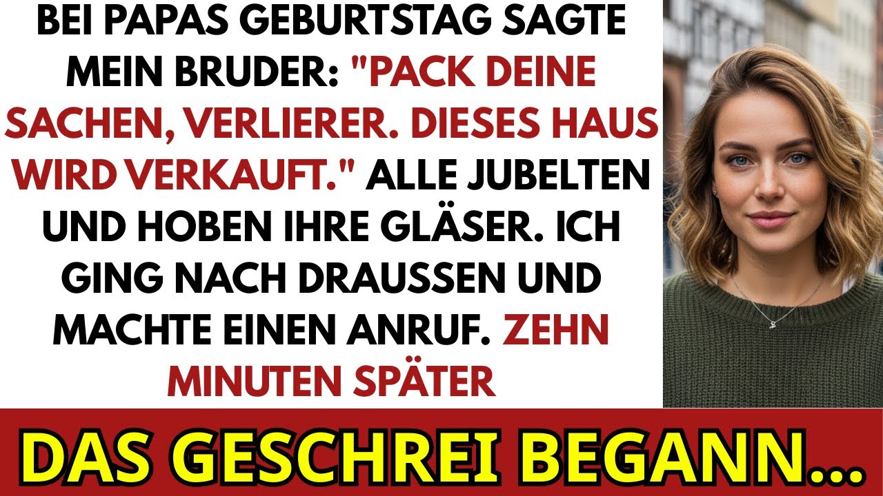 Mein Bruder Sagte Pack Deine Sachen, Verlierer An Papas Geburtstag – Also Tat Ich...
