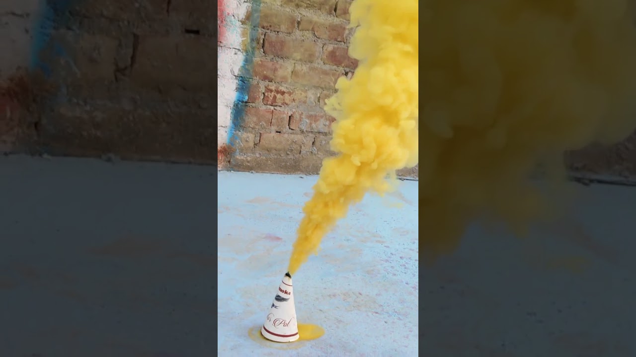Holi Colour Fog testing 😲