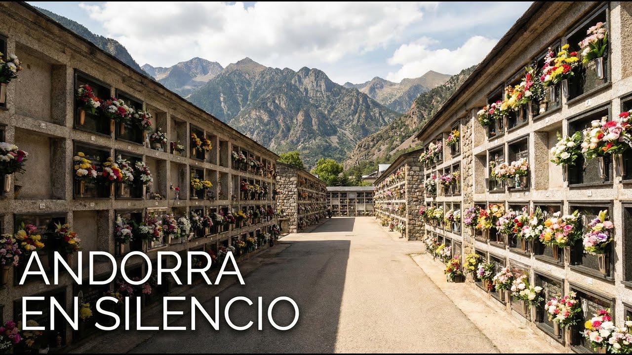 🇦🇩 ¿Cómo es el Cementerio Nuevo de Andorra la Vella? | Conoce Andorra (Sonido Ambiente)