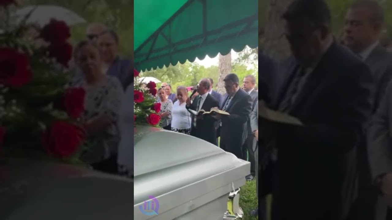 Ceremonia fúnebre  pastor Reinel David Galvis Villa