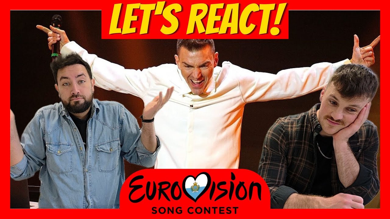 Let's React! | Gabry Ponte - Tutta L'Italia | San Marino Eurovision 2025