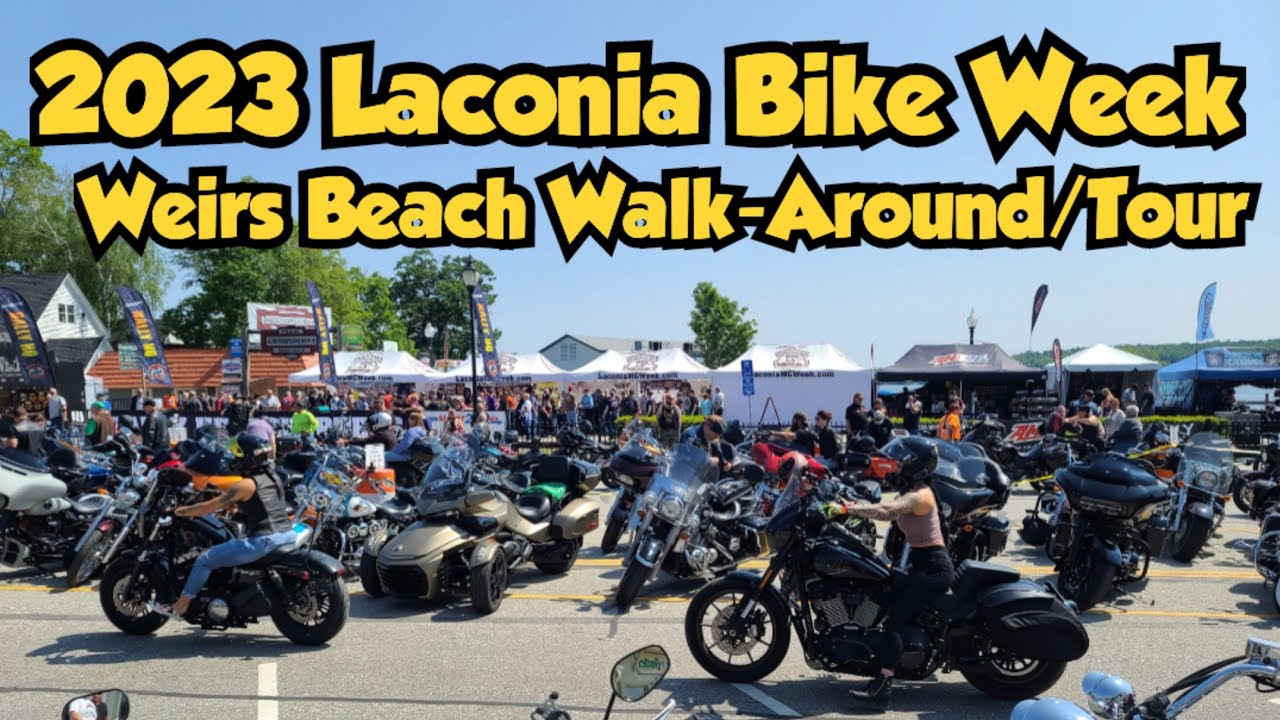 2023 Laconia Bike Week *Walking Around Weirs Beach* #laconia #bikeweek #bikelife #harley #kawi