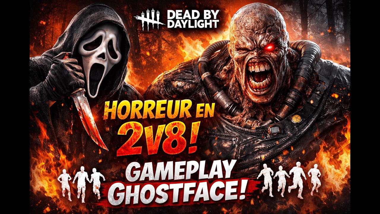 Ghostface Gameplay 2v8 X Nemesis