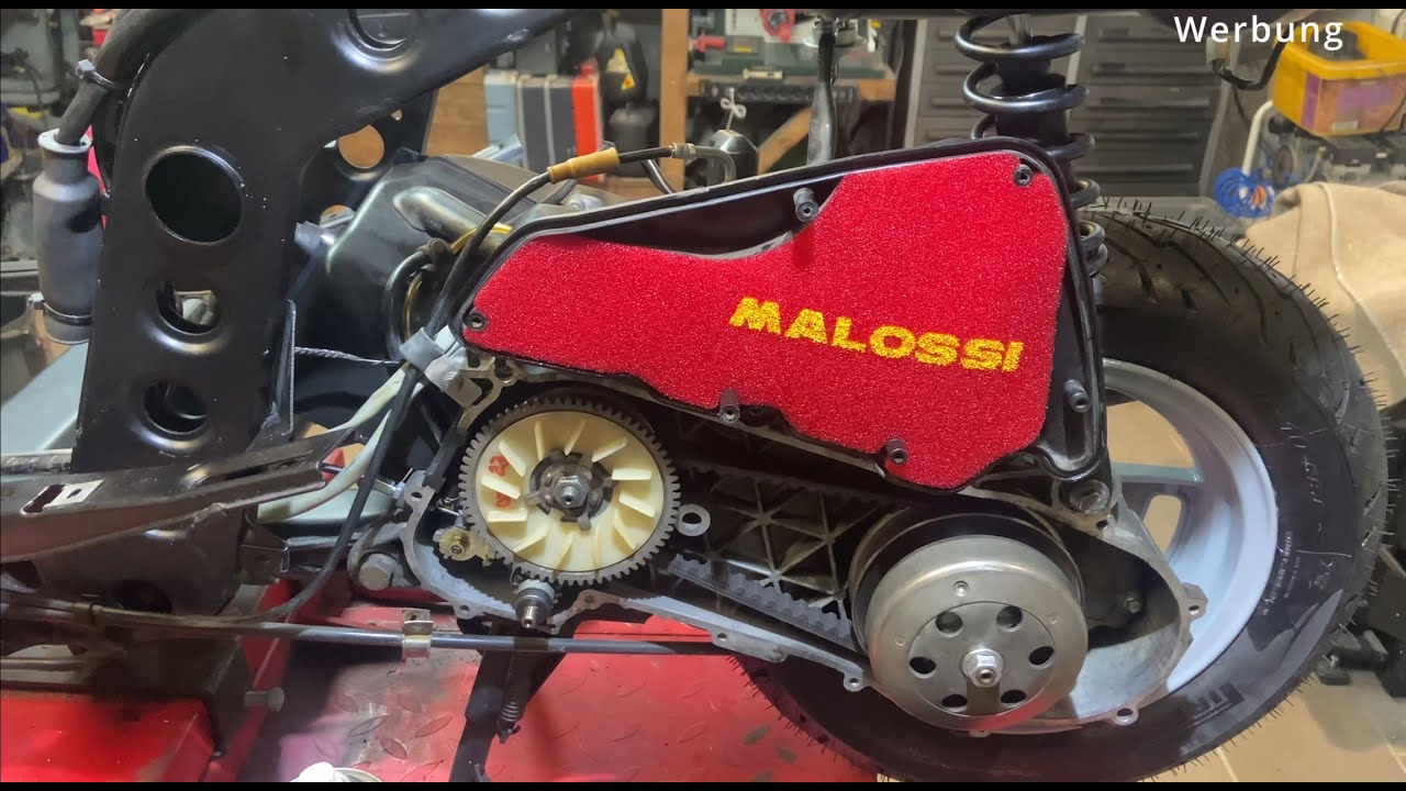 Michi schraubt... Piaggio Sfera RST 50 Teil12 - finaler Zusammenbau...Öl/Benzin u. Strom