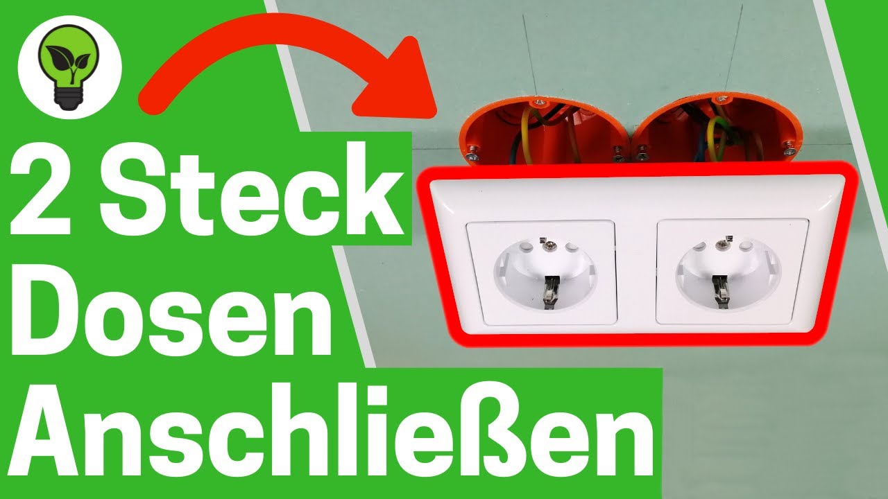 2 Steckdosen Anschließen ✅ ULTIMATIVE ANLEITUNG: Wie mehrere dreifach & Doppelsteckdosen Verbinden?