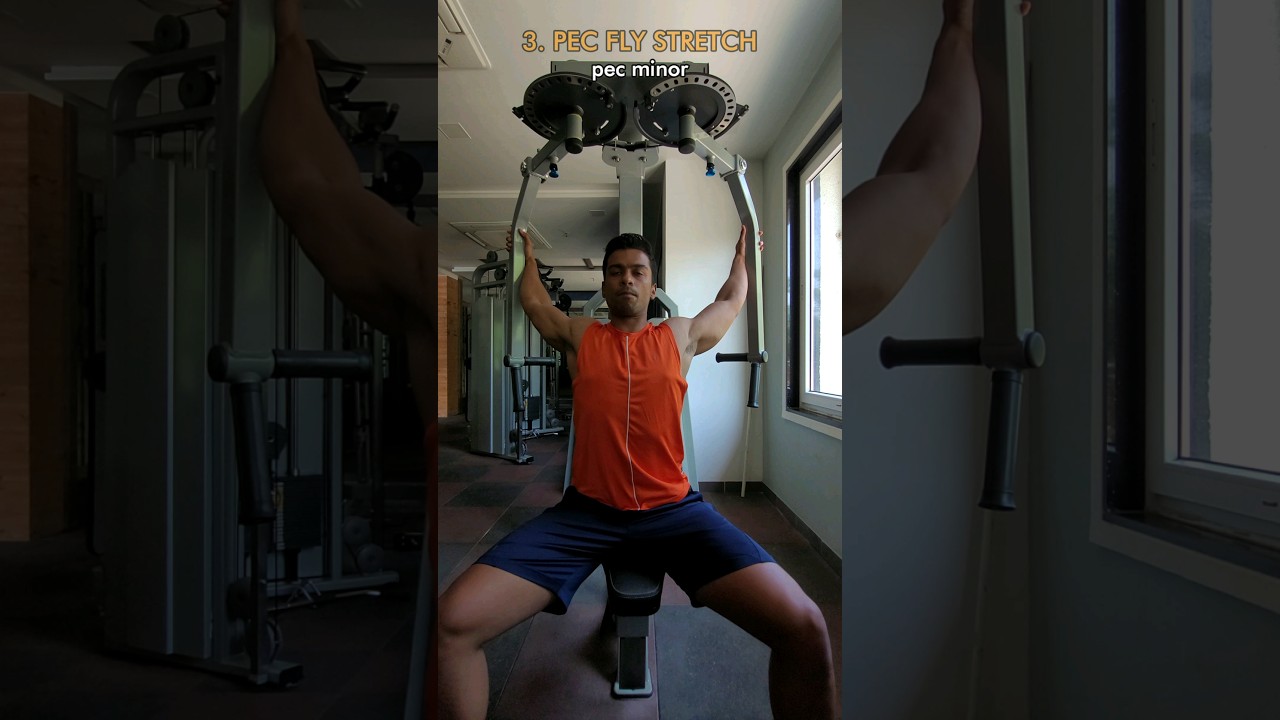 4 Simple Ways To Stretch Tight Chest Muscles - Use After Workout.