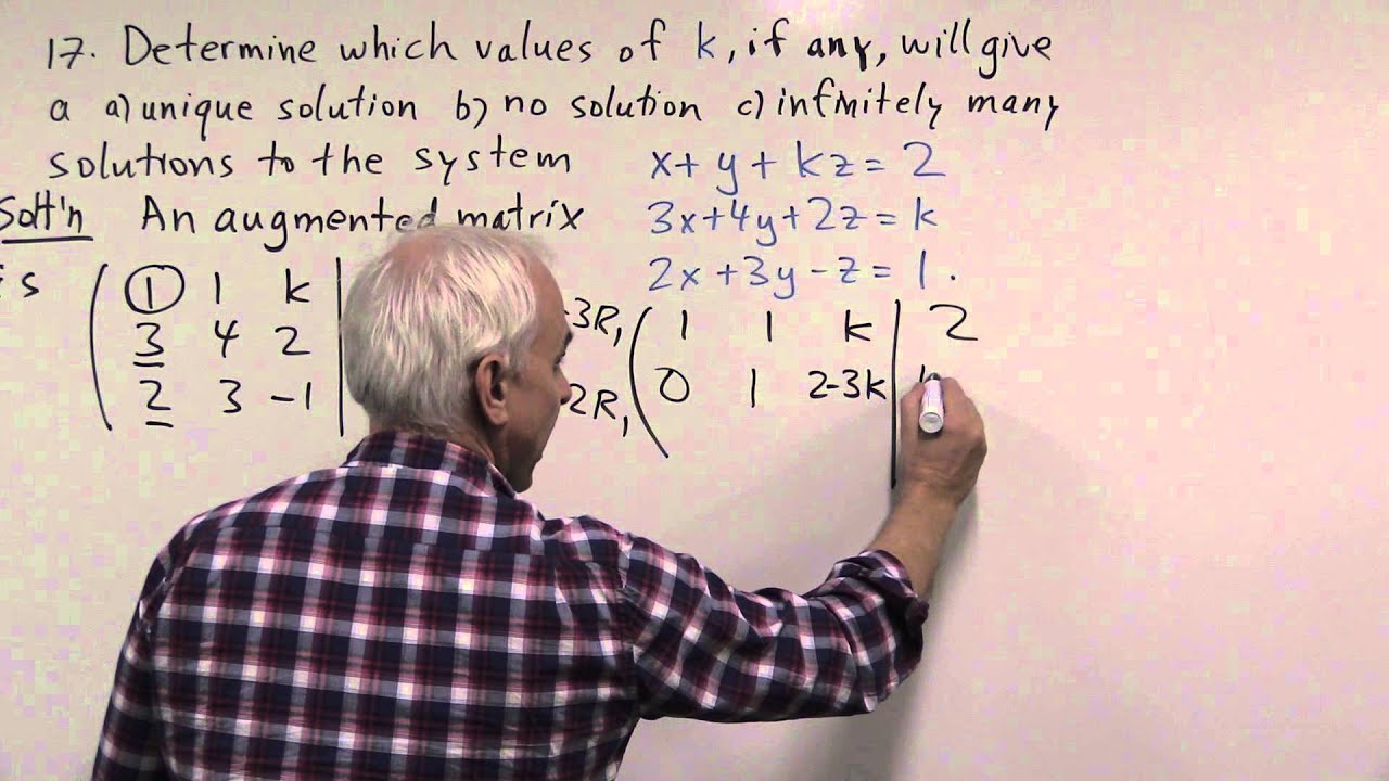 MATH1131 Линейная алгебра: Глава 4, Задача 17