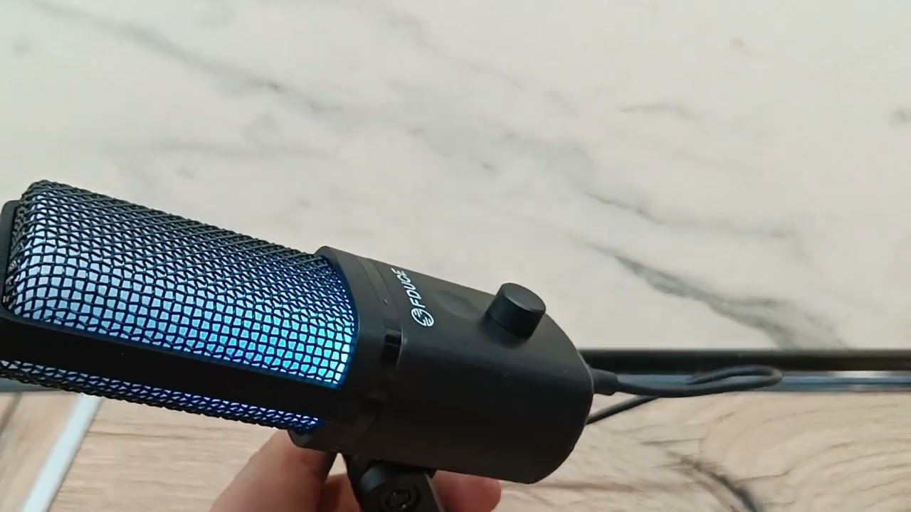 Тестовая запись на микрофон FDuce M160 под различными гулами