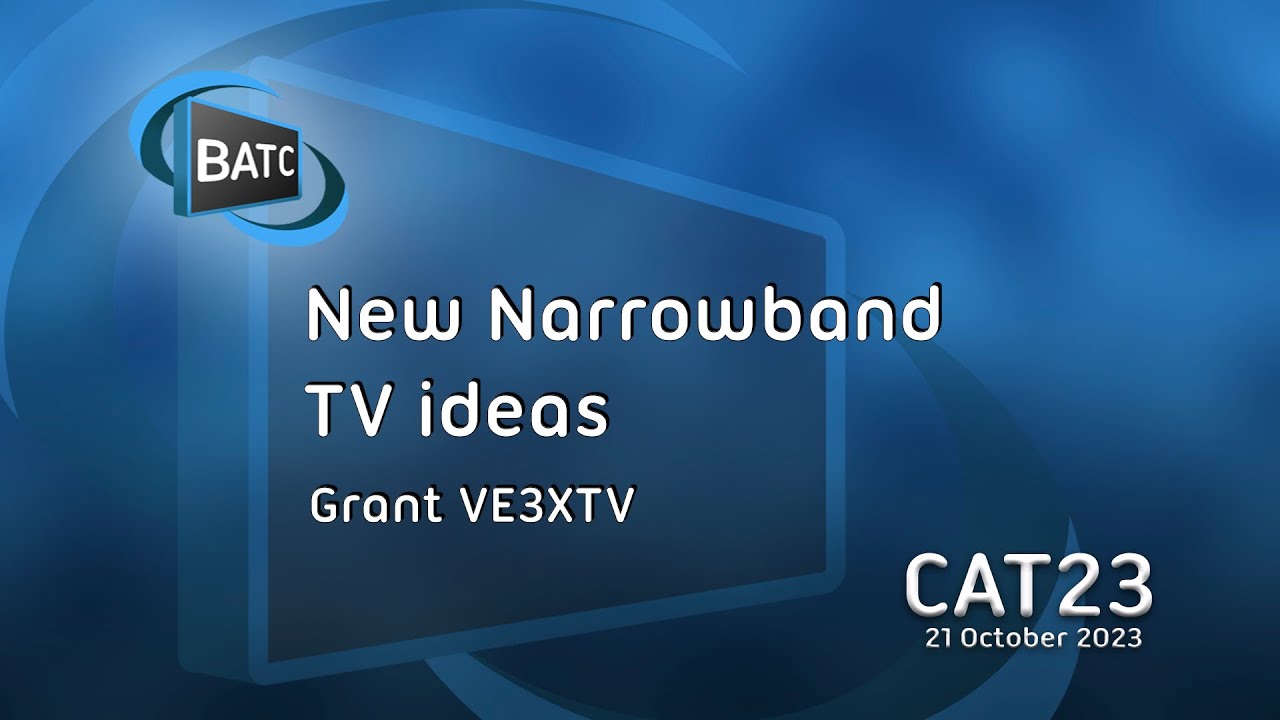 BATC CAT23 - Narrowband TV