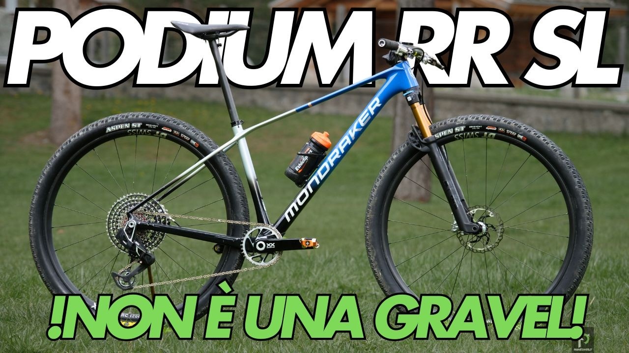 TEST MONDRAKER PODIUM RR SL: MTB DA SOLO 8 KG, MA NON È CERTO UNA GRAVEL BIKE!
