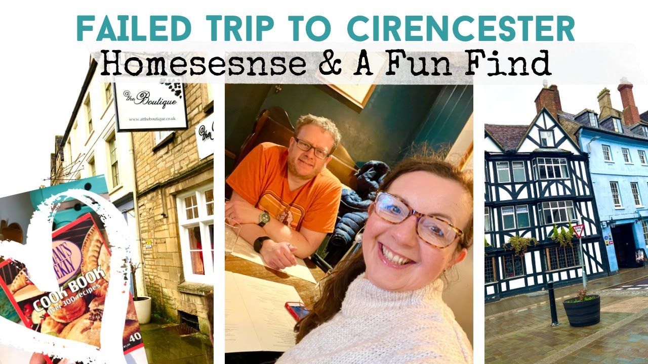 CIRENCESTER - COTSWOLDS | Spring in Homesense | Spring Decor | Cooking From A 1970's Cookbook