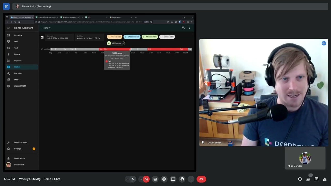 AI learning in Deephaven and notifications using ntfy.sh - Deephaven Developer Demo (2024-08-02)
