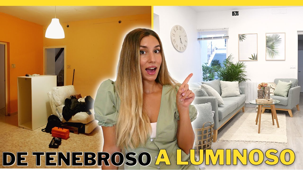 TIPS para ILUMINAR tu SALON COMEDOR 🤯 TRUCOS Y CONSEJOS para mayor LUMINOSIDAD en nuestro hogar ❤️