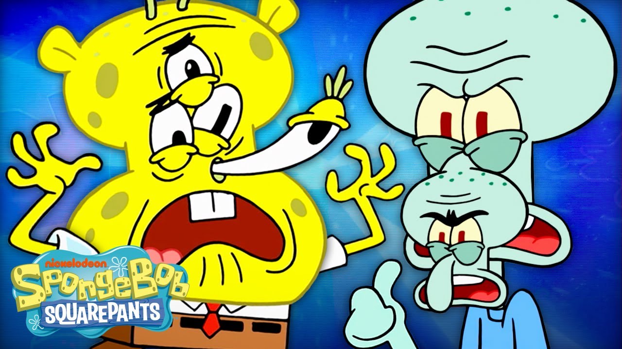 Every Copycat Character Mash-up in Bikini Bottom 🧽⭐️ | SpongeBob