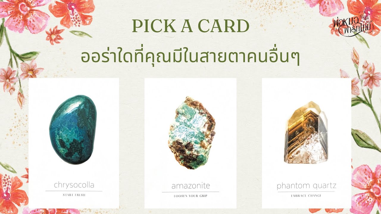 PICK A CARD EP.152 ออร่าใดที่คุณมีในสายตาคนอื่นๆ (Timeless)