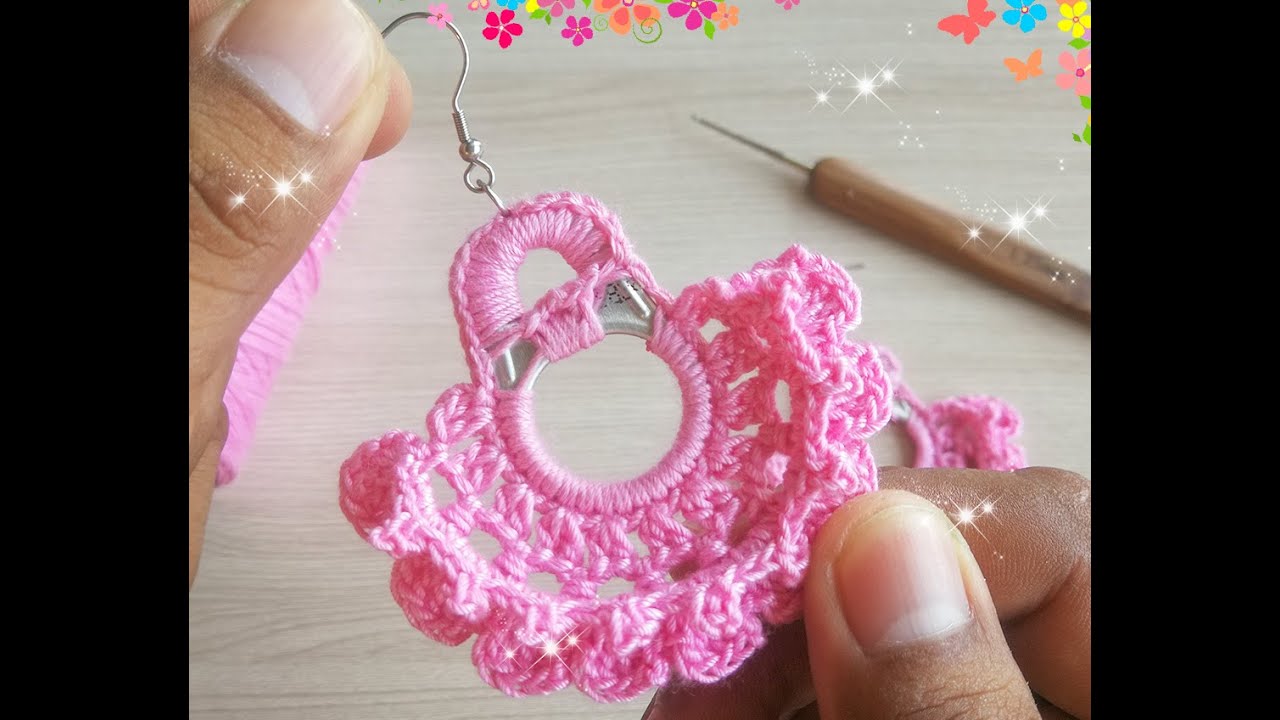 Hermosos Aretes con chapitas😍 # 196 Muy faciles de hacer!