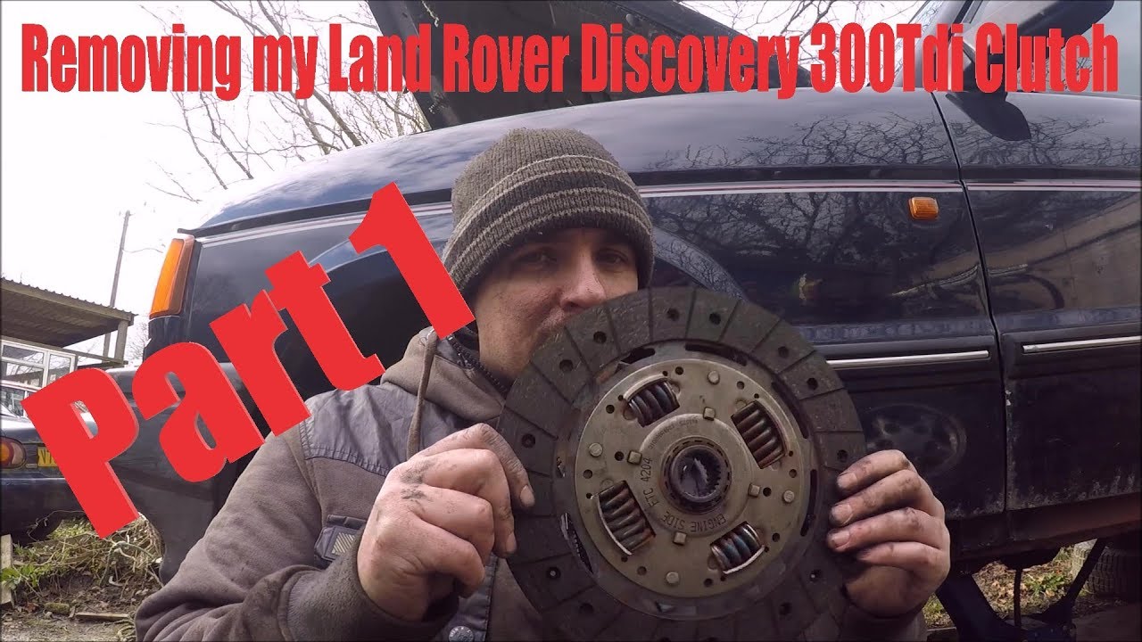 Removing my Land Rover Discovery 300Tdi Clutch