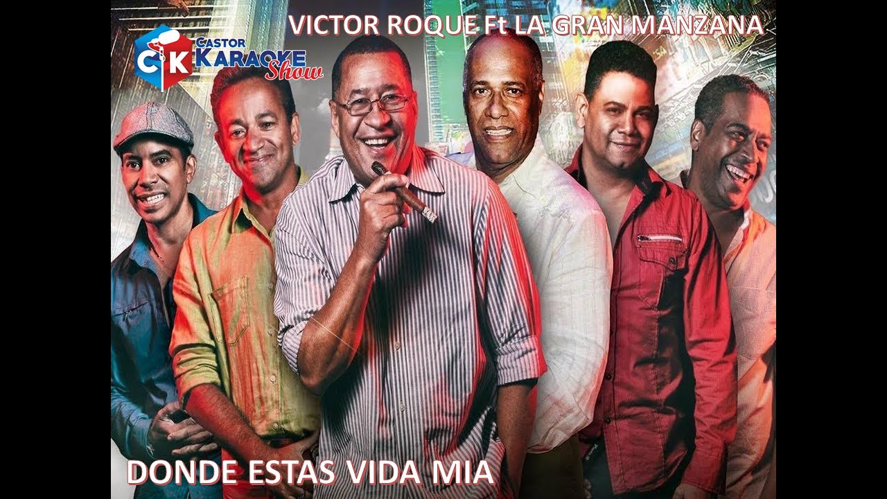 karaoke donde estas vida mia   victor roque ft la gran manzana