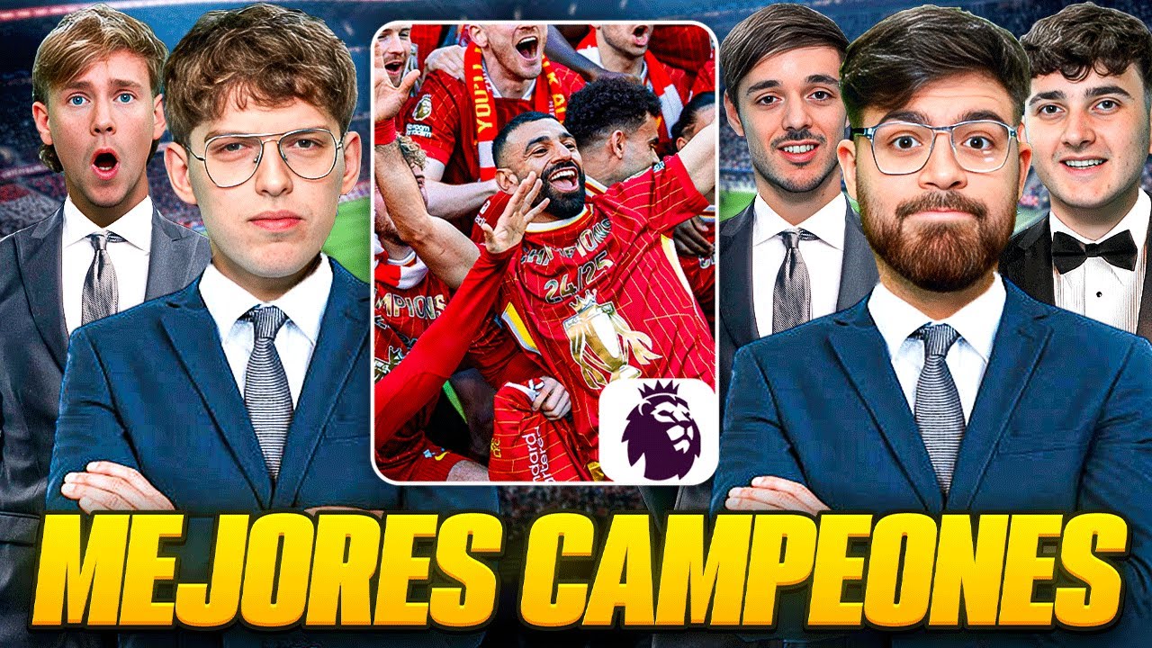 LOS MEJORES CAMPEONES EN LA HISTORIA DE LA PREMIER LEAGUE - UNITED, LIVERPOOL, CITY o ARSENAL?