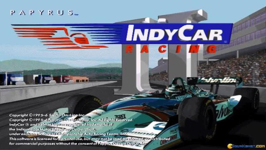 Indycar Racing 2 gameplay (PC Game, 1996)