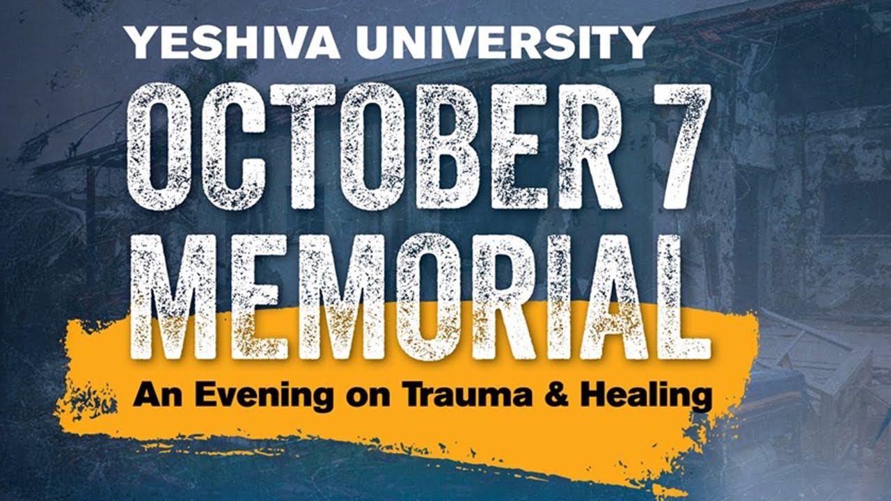 October 7 Memorial: An Evening on Trauma & Healing