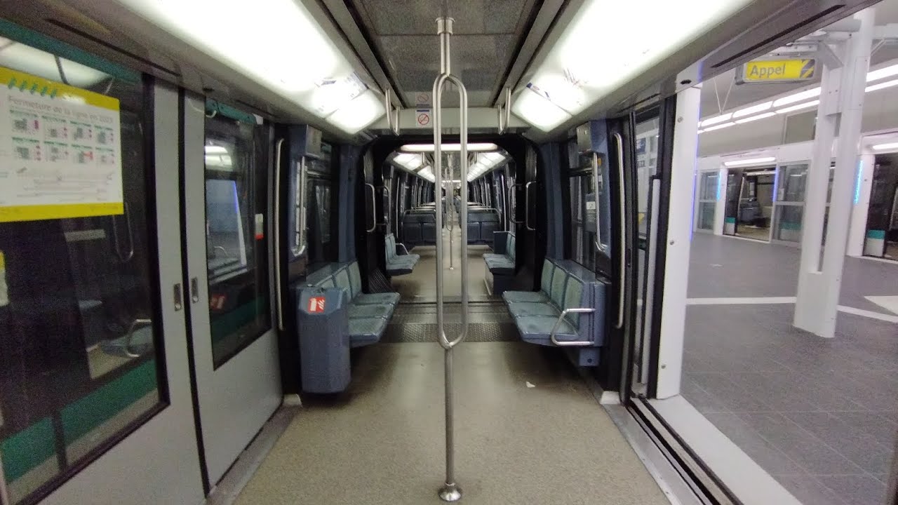 RATP : Trajet dans un MP 89 CC N°15 (entier)