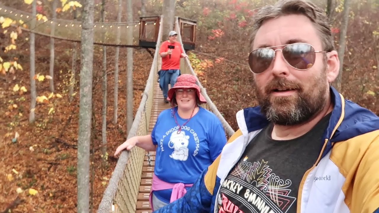 Дождливый день в Гатлинбурге, посещение Donut Friar и Sky Ride — Anakeesta Tree Walk / SkyBridge ...