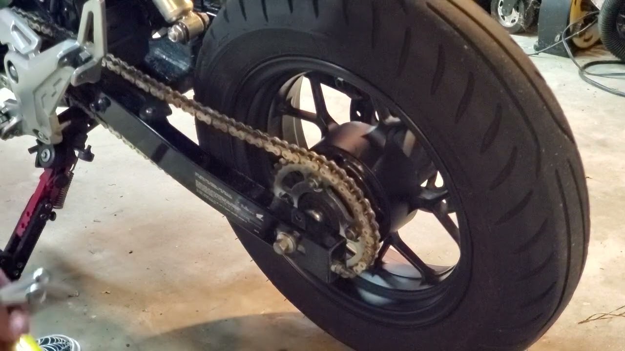 Советы по регулировке цепи Honda Grom MSX125 и несколько простых модификаций