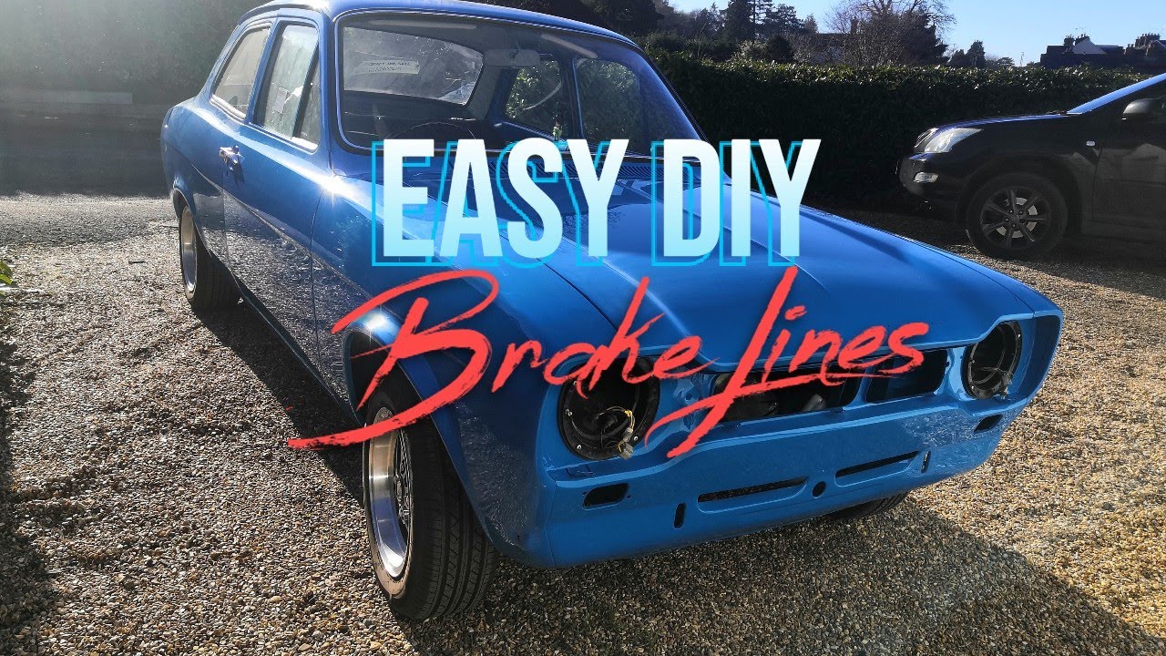 MK1 Escort Restoration - Brake Lines
