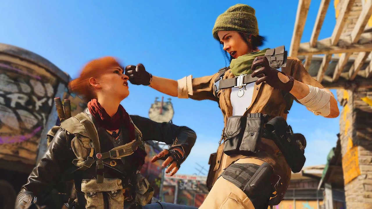 All Park vs Portnova Takedowns & Finishing Moves - Call of Duty Black Ops: Cold War