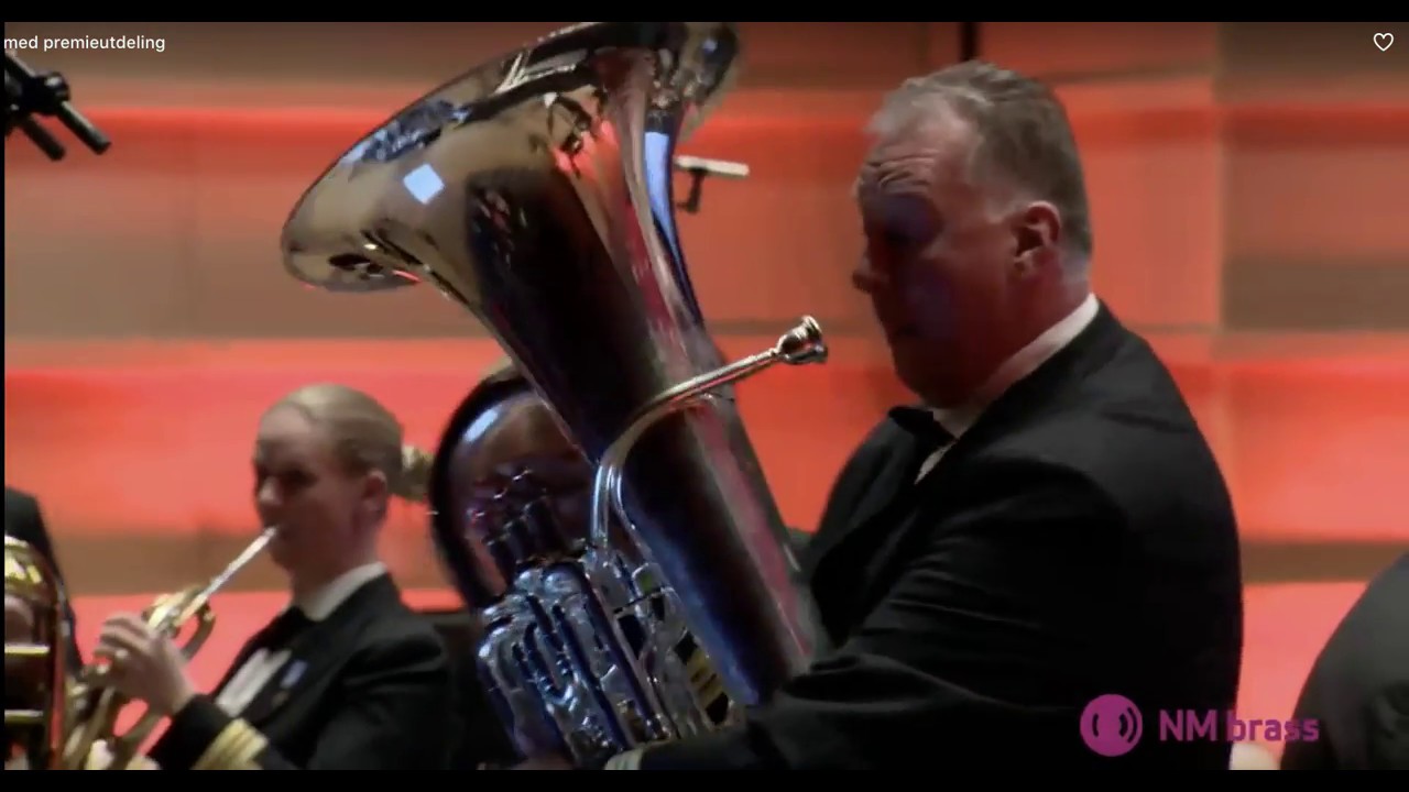 Czardas, Tuba soloist Eirik The Viking (Eirik Gjerdevik) Brass NM Gala Concert 2018