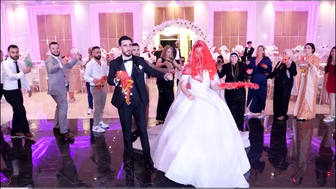 أجمل عرس عفرين في سويد ‏فنان يماني ابو سمرة في( Linköping Jiwan&Wilma (3