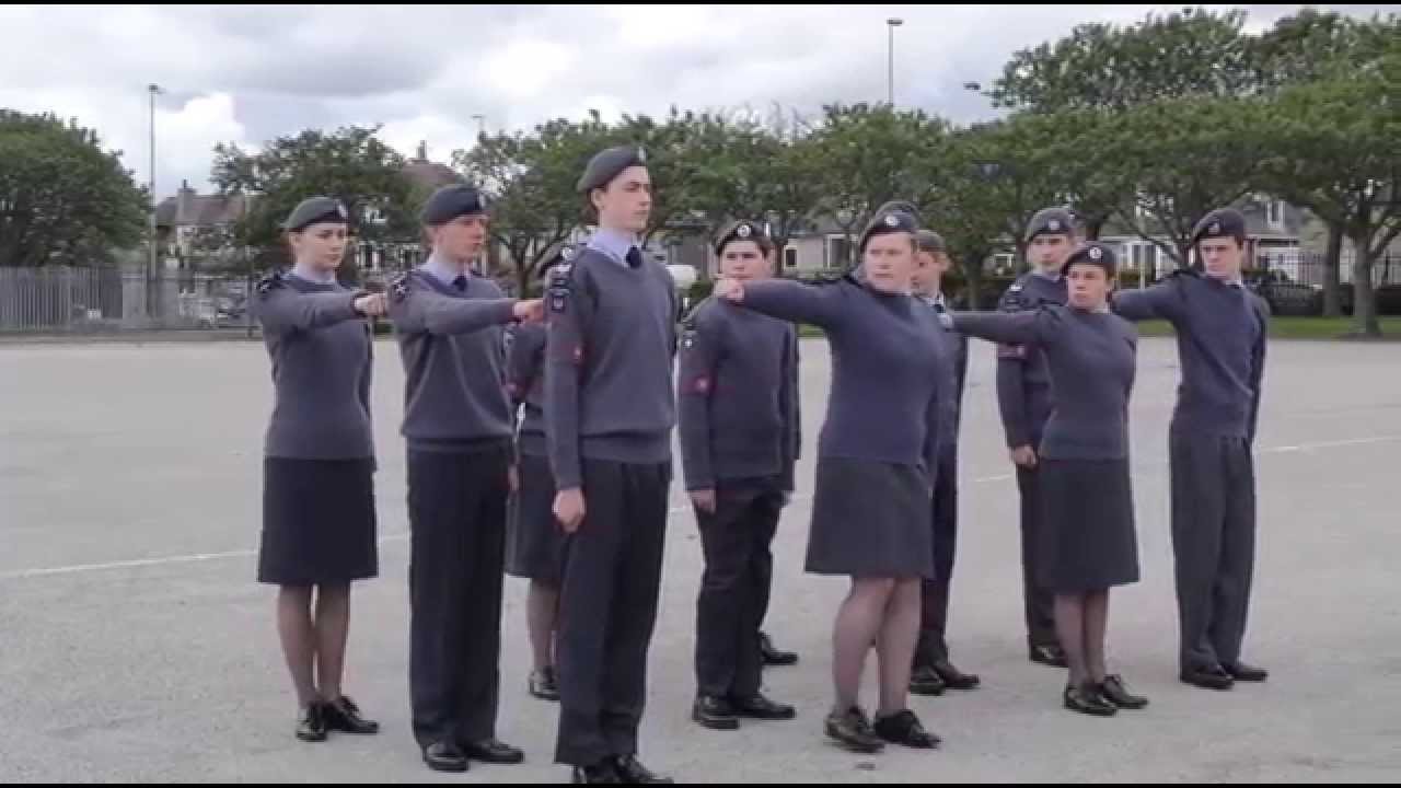 2367Sqn's 2015 Drill Squad - Wing Drill Competition