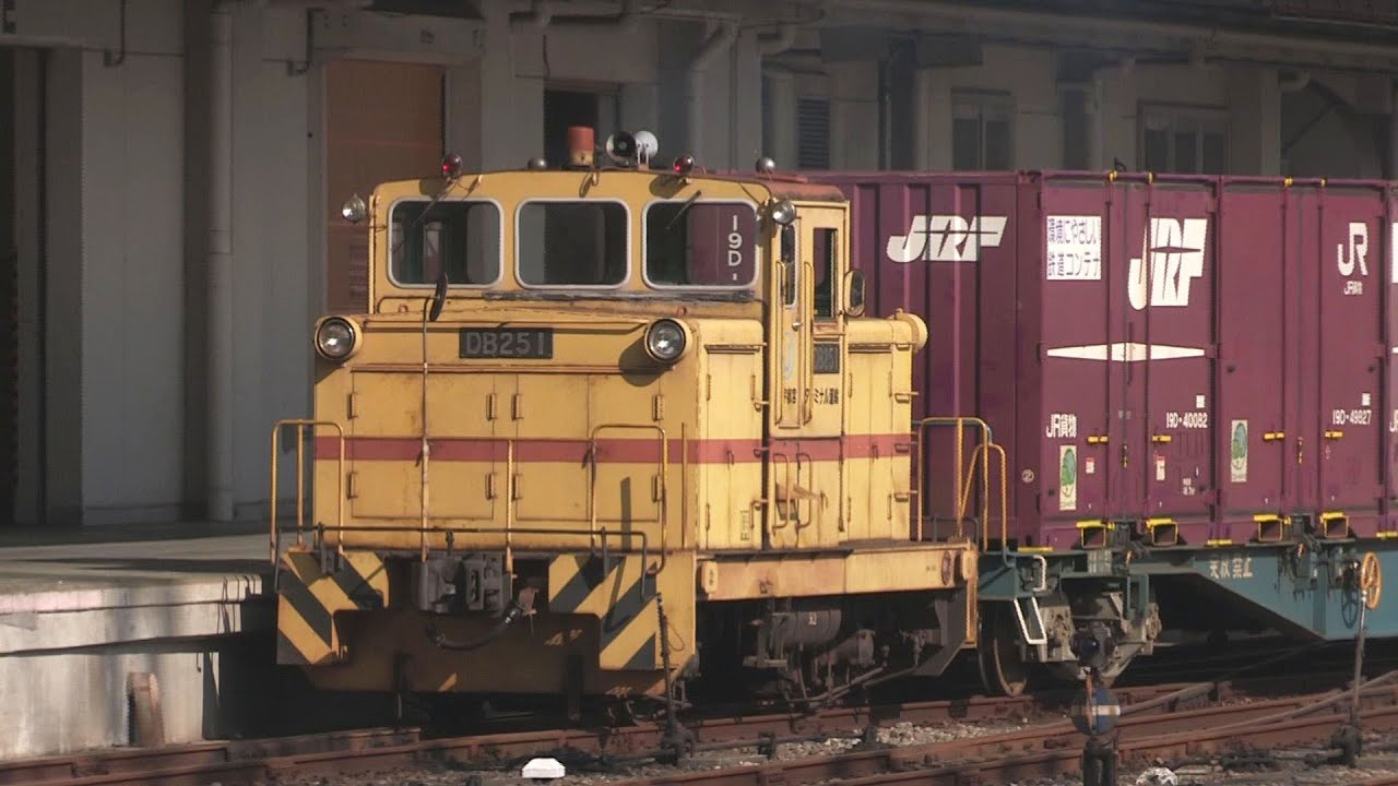宇都宮(タ)JT専用線の1日をサクッと【富士重工の入換動車】