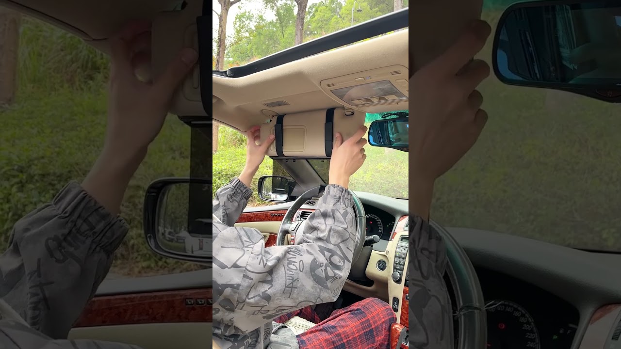 How To install PJLJY Polarized Sun Visor for Car with Organizer? Look here!