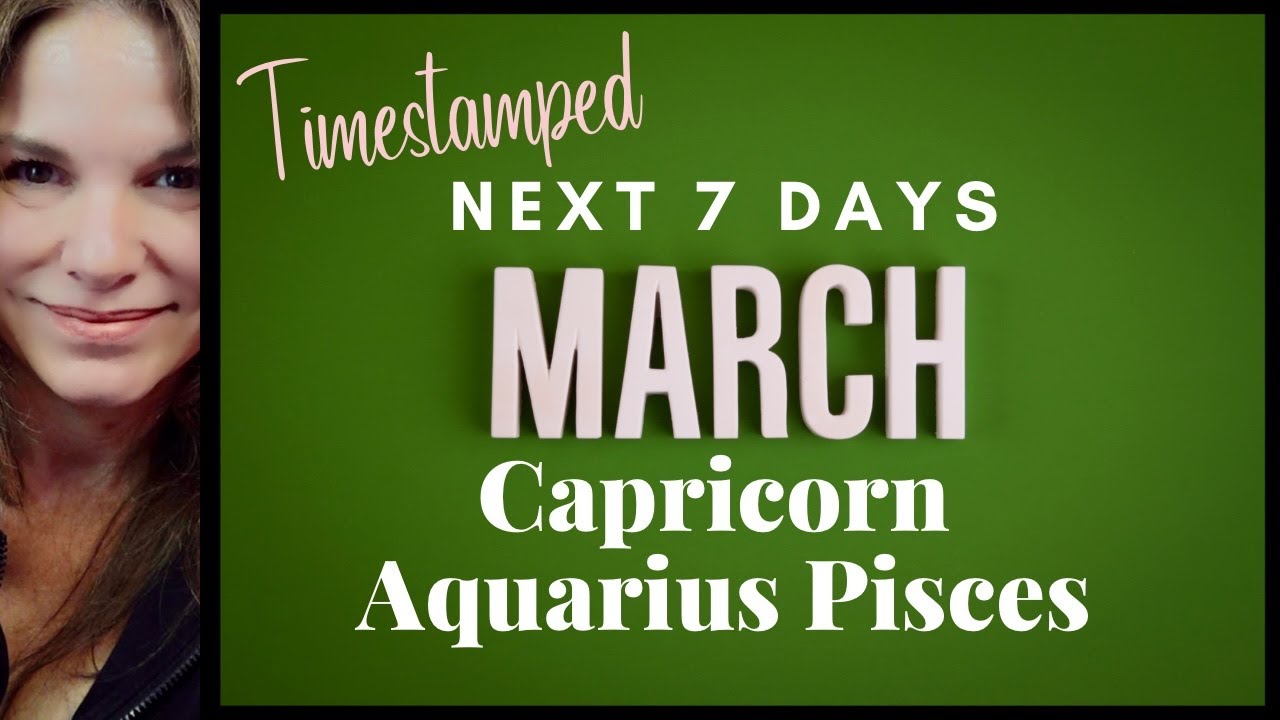 Capricorn • Aquarius • Pisces 🌙 The Next 7 Days: What’s Coming Love & HOW To Make it Happen 👀🔮