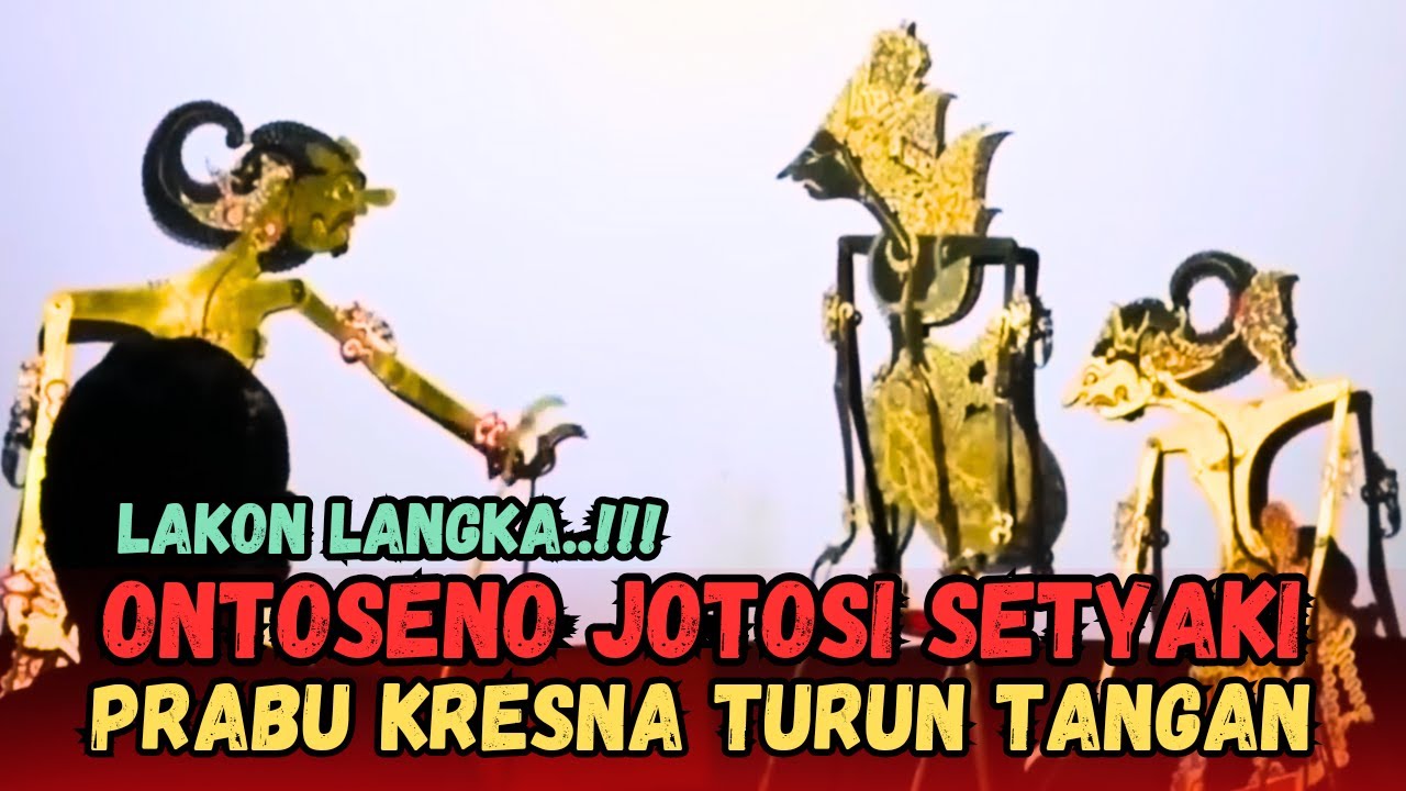 Setyaki Lumpuh Di Hajar Ontoseno !! Ki Seno Nugroho #kisenonugroho #wayangkulit #bagonglucu