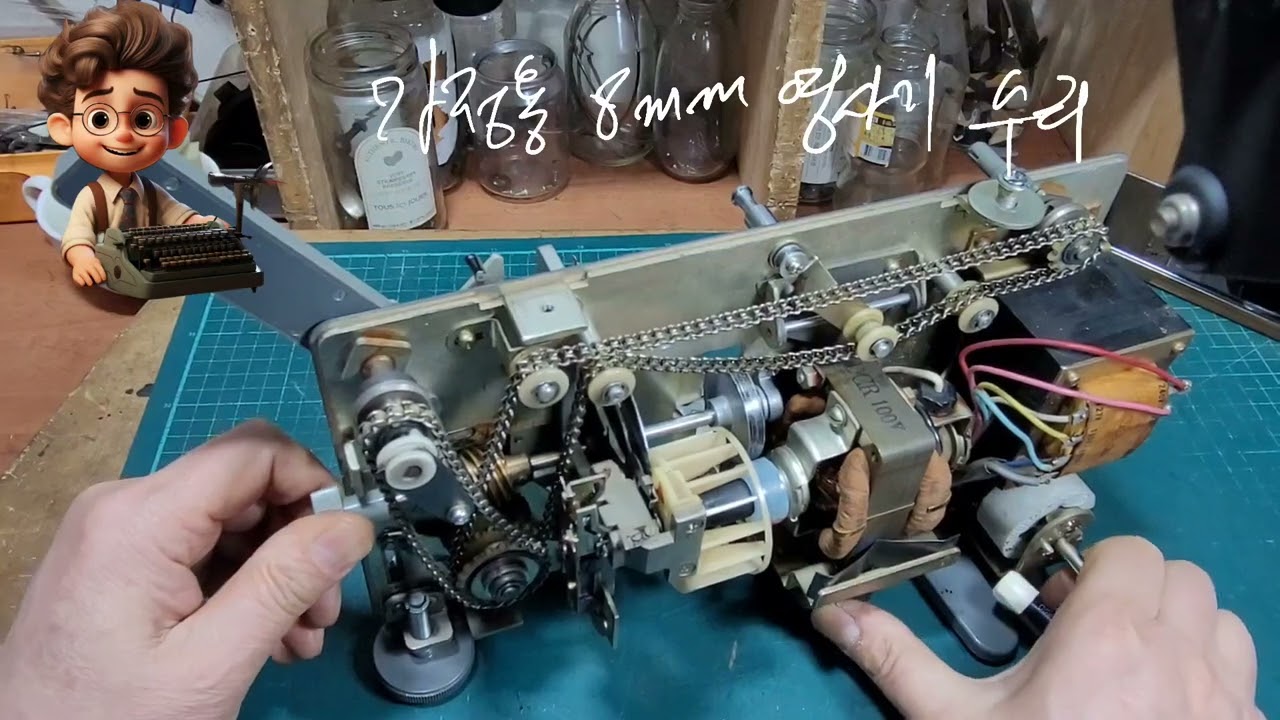 Repair broken 8mm Ricoh AUTO 8P TRIOSCOPE
