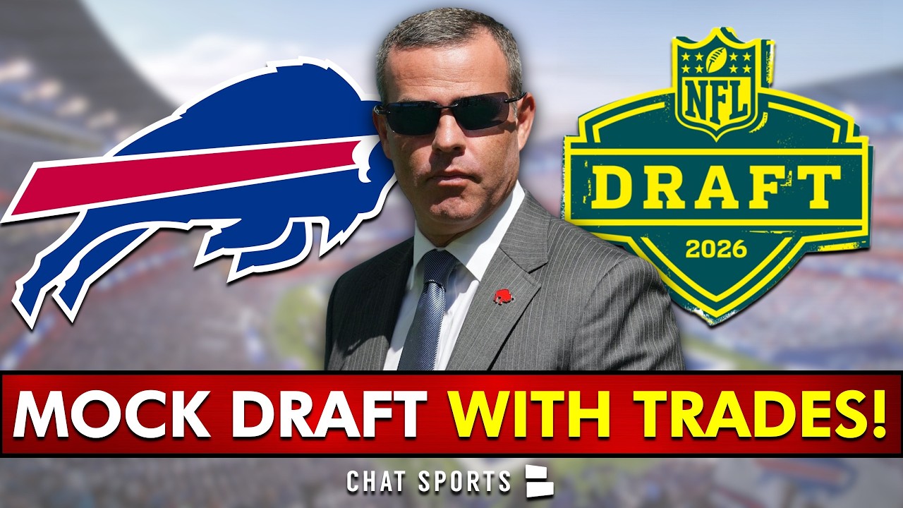 Buffalo Bills 7-Round Mock Draft WITH TRADES | Buffalo Bills Rumors