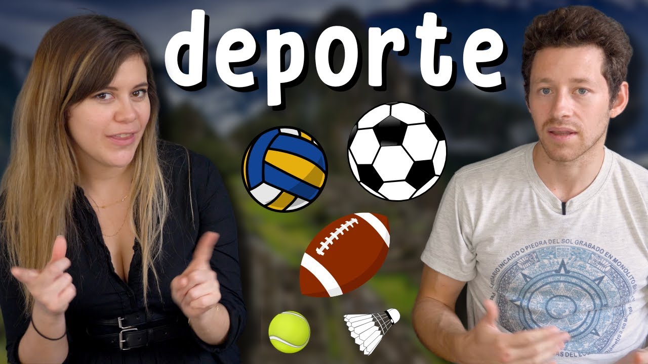 Nos SPORTS et activités physiques PRÉFÉRÉS 💛⚽️ (dialogue espagnol)