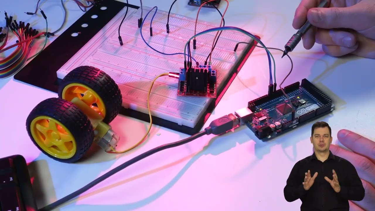 Sterowanie silnikiem arduino - praktyka
