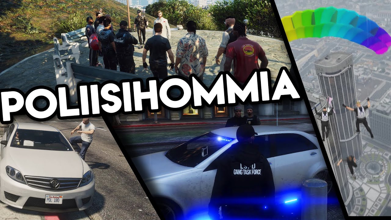GTA V RP | Parhaat Palat #11 | Poliisi | FiveM | Suomi