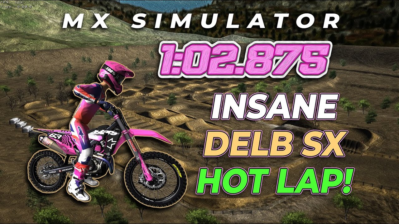 INSANELY FAST-LAP at "DELB SX" on MX SIMULATOR!