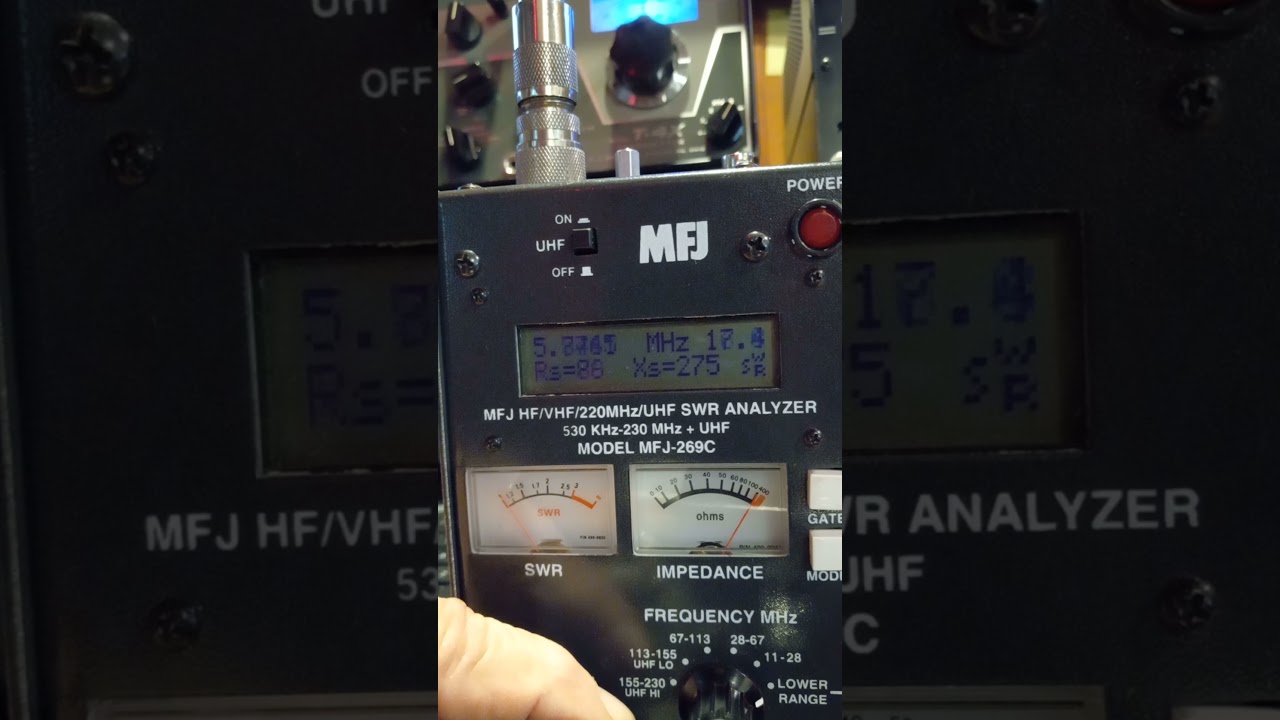 MFJ Antenna Analyzer troubles