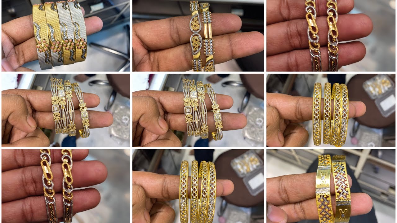 gold bangles designs with price