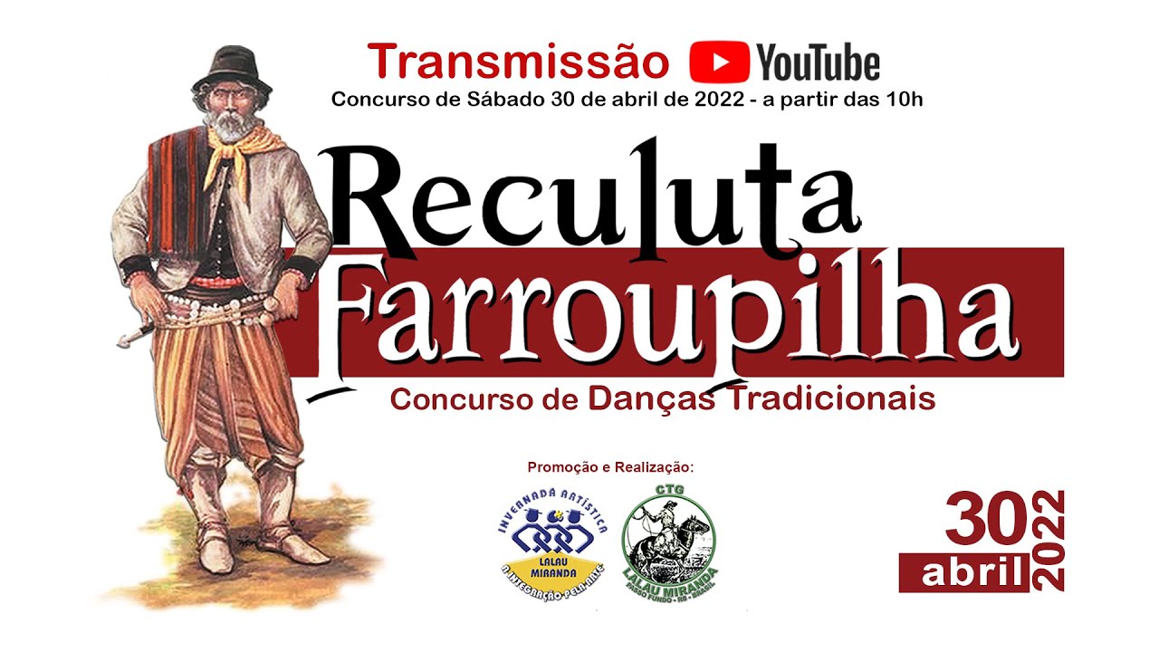Reculuta Farroupilha 2022 - Concurso de Sábado, 30/04/2022